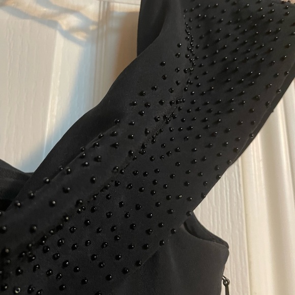 “Lauren by Ralph Lauren” full length gown with beading off the shoulder. Size 10 - Picture 2 of 3